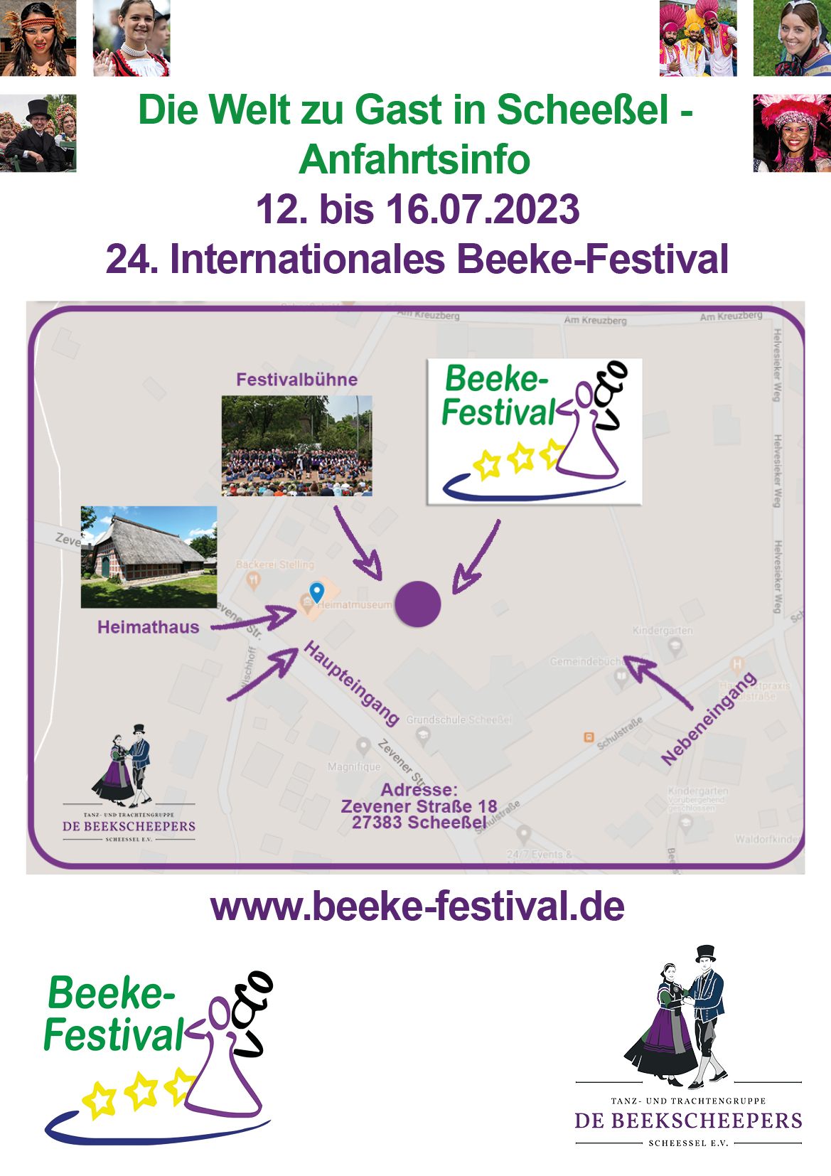 2023 Beeke Festival Anfahrt whatsapp
